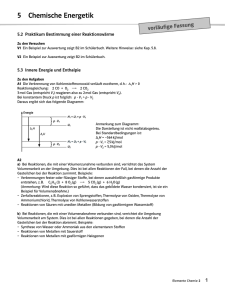 5 Chemische Energetik