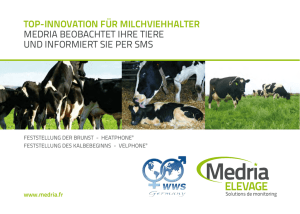 Infobroschüre Medria - Müller Genetic Service