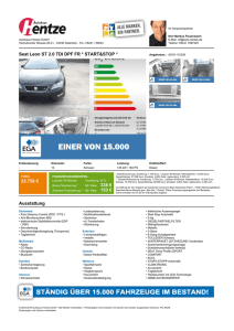 Seat Leon ST 2.0 TDI DPF FR * START&STOP * 25.750 € 338 € 153