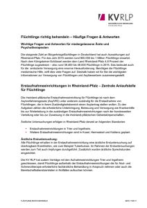 Flüchtlinge richtig behandeln – Häufige Fragen und Antworten