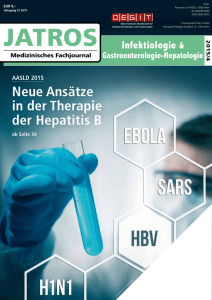 Neue Ansätze in der Therapie der Hepatitis B