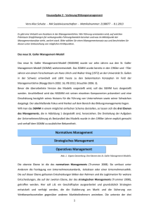 Normatives Management Strategisches Management Operatives
