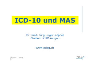 ICD 10 - Psychiatrische Dienste Aargau AG