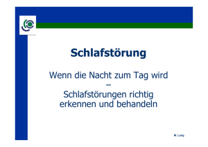 Schlafstörung