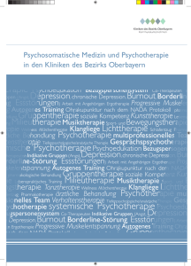 mische PsychotherapiePsychoedukation Bezugspersonen