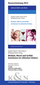 Verlagsinformation (PDF 342 KB) - Das Klinische Ethikkomitee des