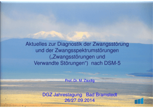DSM-5 Zwangsstörung