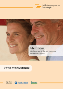 Patientenleitlinie - Deutsche Krebshilfe