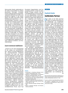 Gefährdete Partner - Deutsches Ärzteblatt