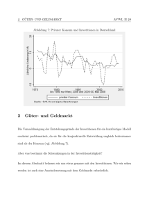 2 Güter- und Geldmarkt