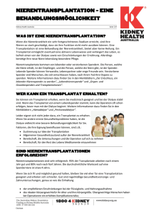 Fact Sheet - Kidney Health Australia