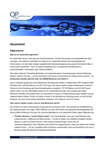 Herzinfarkt - QP Qualitätspraxen GmbH