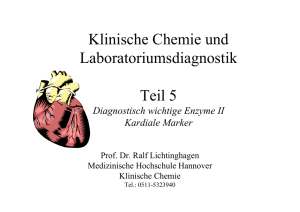 Klinische Chemie und Laboratoriumsdiagnostik Teil 5