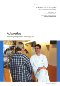 Adipositas - Luzerner Kantonsspital