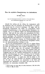 59 Über die oxydative Desaminierung von Aminosäuren. Sowohl