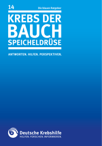 014 Krebs der Bauchspeicheldrüse