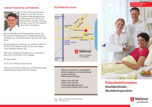 Patienteninformation - Malteser Kliniken Rhein-Ruhr
