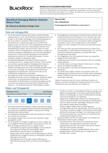 BlackRock Emerging Markets Absolute Return Fund