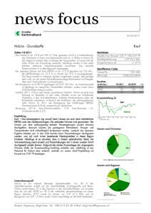 Holcim - Grundstoffe Kauf