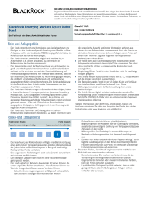 BlackRock Emerging Markets Equity Index Fund