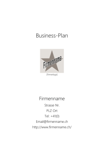 Business-Plan - Credit Suisse