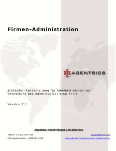 Firmen-Administration