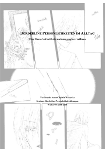 BORDERLINE PERS&Ouml;NLICHKEITEN IM ALLTAG