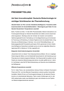 pressemitteilung - BIO Deutschland