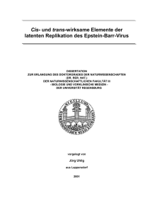 7. Eigene Arbeiten - Publikationsserver der Universit&auml;t Regensburg