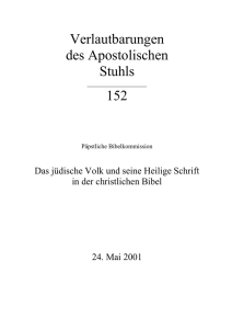 Der Apostolische Stuhl - Deutsche Bischofskonferenz