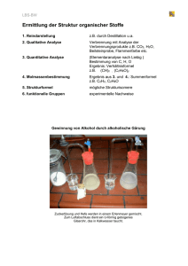 Unterrichtseinheit: Strukturermittung organischer Stoffe (doc