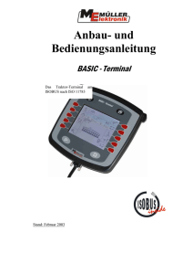 ISO Bus Basic Terminal Dubex