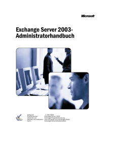 Exchange Server 2003 Deployment Guide