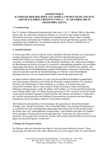 kommuniqué - Deutsche Bischofskonferenz
