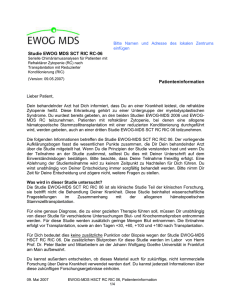 german version - EWOG-MDS