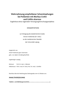 Inhaltsverzeichnis