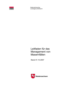 1. Oktober 2007 - Niedersächsisches Landesgesundheitsamt