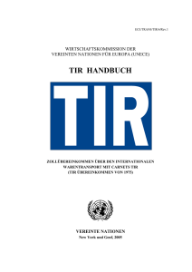 tir handbuch