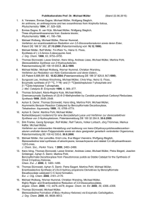 Publikationsliste - Pharmazeutische und Medizinische Chemie