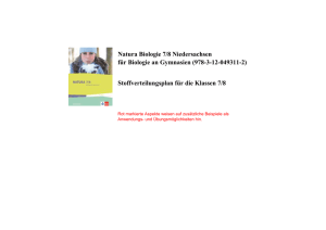 Stoffverteilungsplan Natura 7/8 Niedersachsen 2015