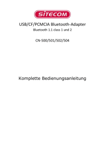 2. Bluetooth software installation and basic operations