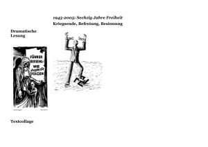 1945-2005: Sechzig Jahre Freiheit