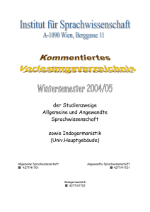 Wintersemester 2003/04