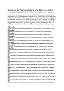 Eckpunkte der Kommunikations