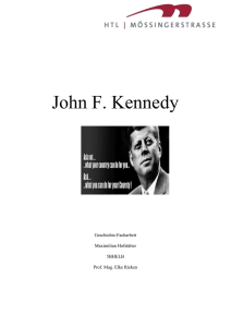 Kennedy Facharbeit