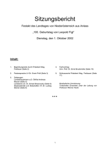 fe-si - beim Nieder&ouml;sterreichischen Landtag