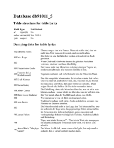 ALLE LYRICS als Word