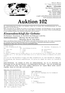 Auktion 101 - muenzen