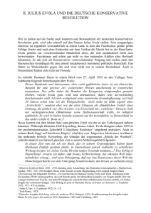 II - Fondazione Julius Evola