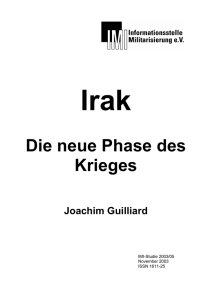 Irak - Heidelberg Forum gegen Militarismus und Krieg